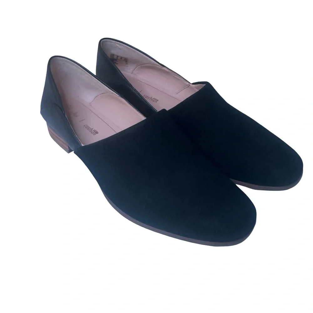 Clarks Black Leather Flats for Women - Picture 5 of 5